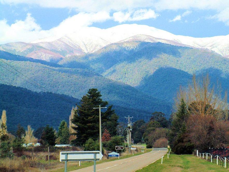 Alpine Park Riverside Cottages Porepunkah Eksteriør bilde